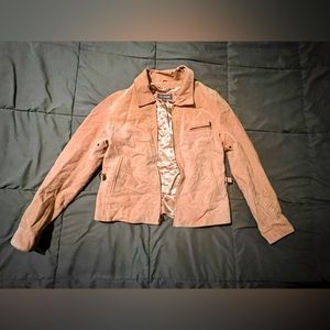 Vintage| Wilson Pink Suede Jacket